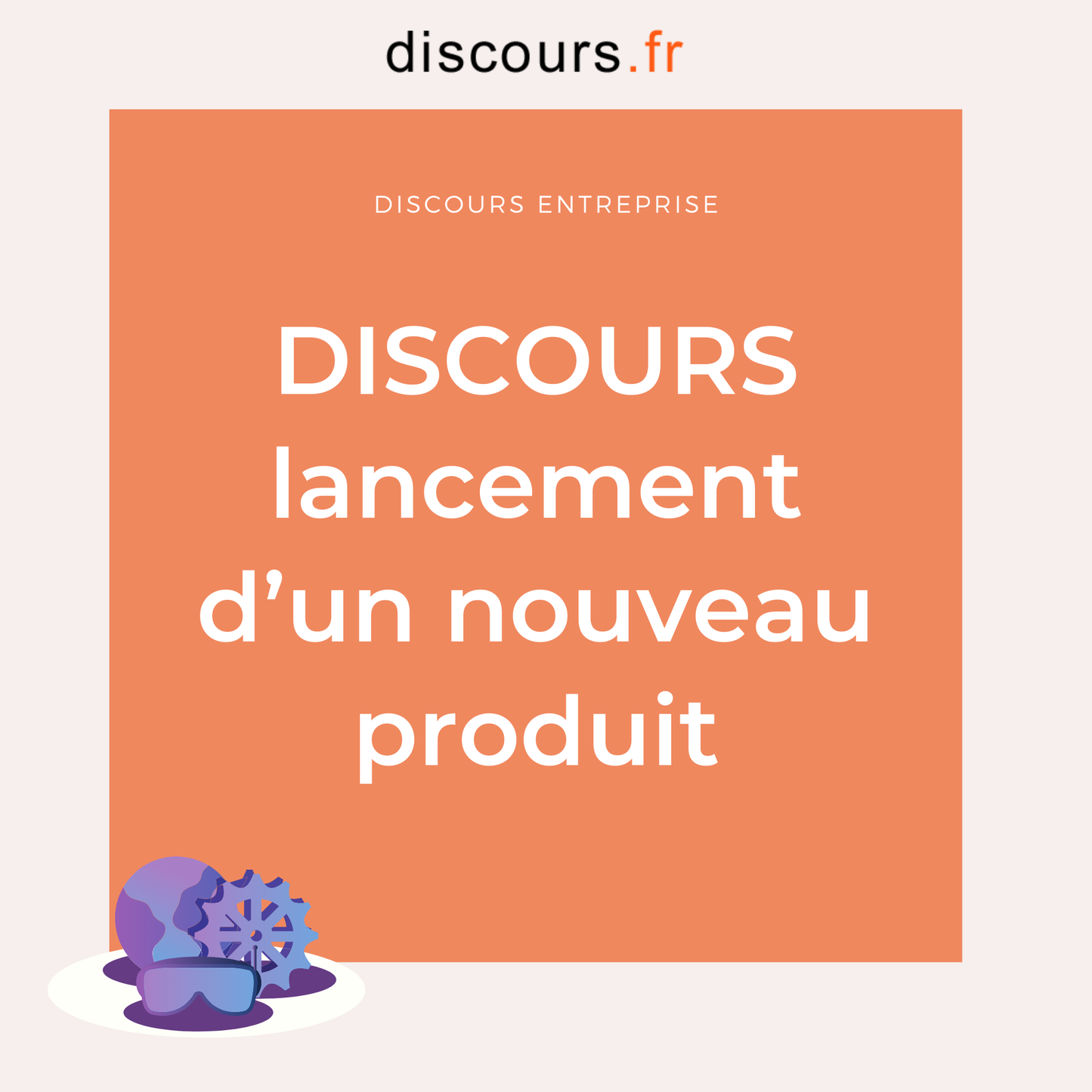 discours lancement nouveau produit dirigeant entreprise