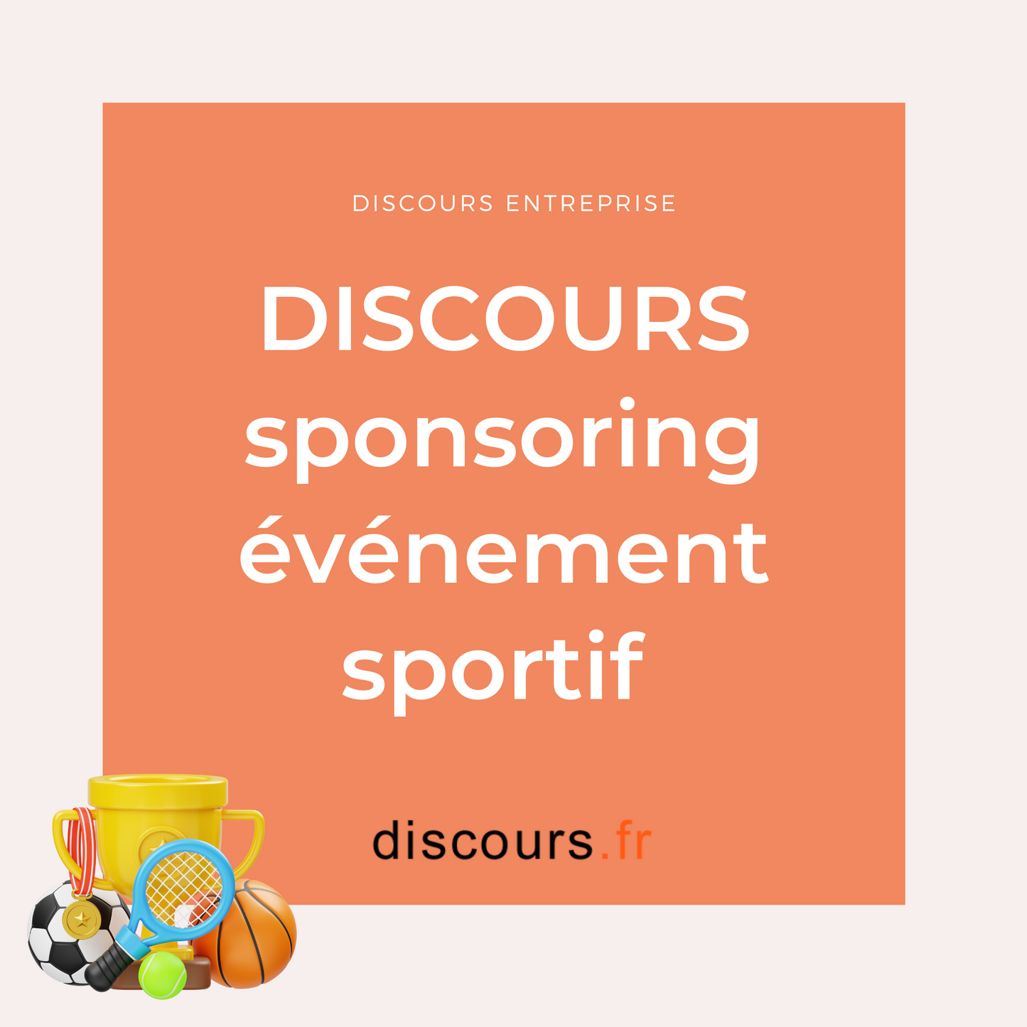 discours dirigeant sponsoring événement sport