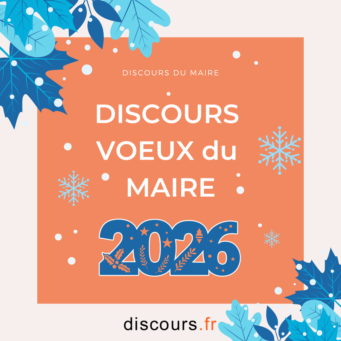 discours Voeux du Maire 2026