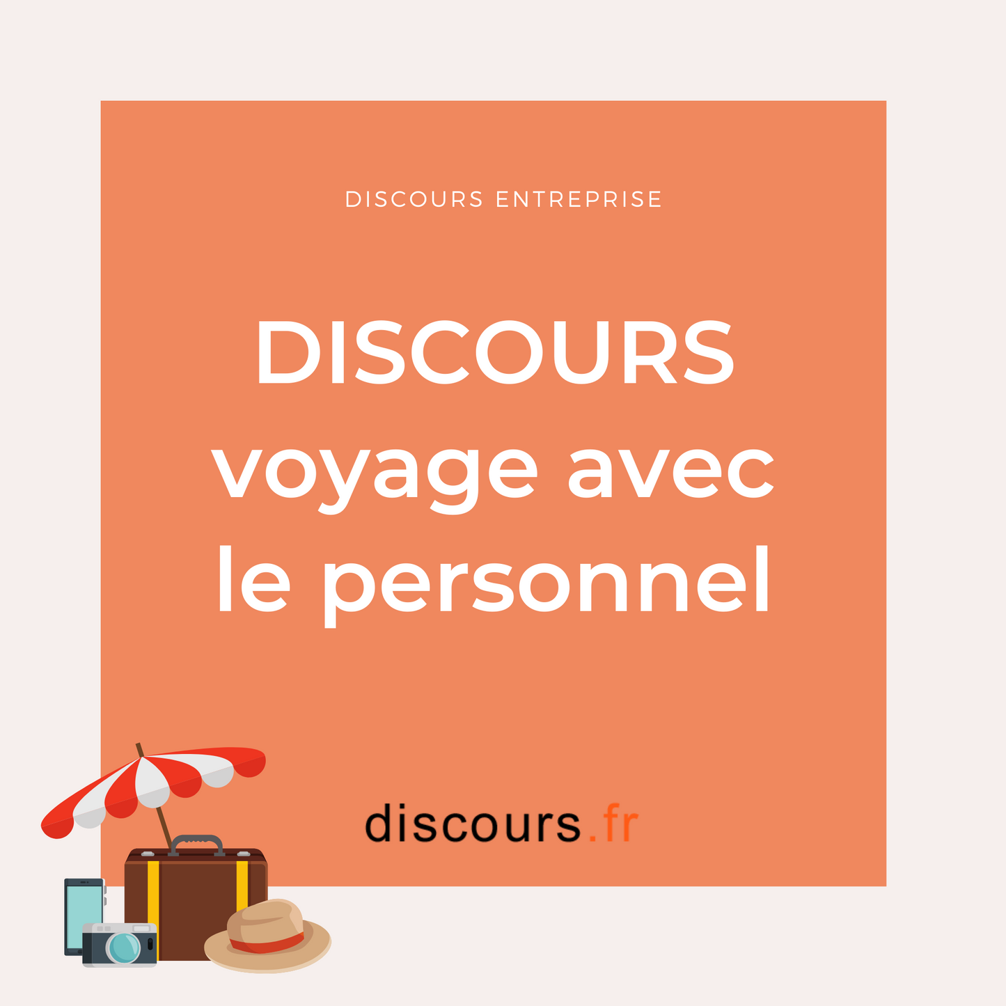 exemple discours voyage avec les employés