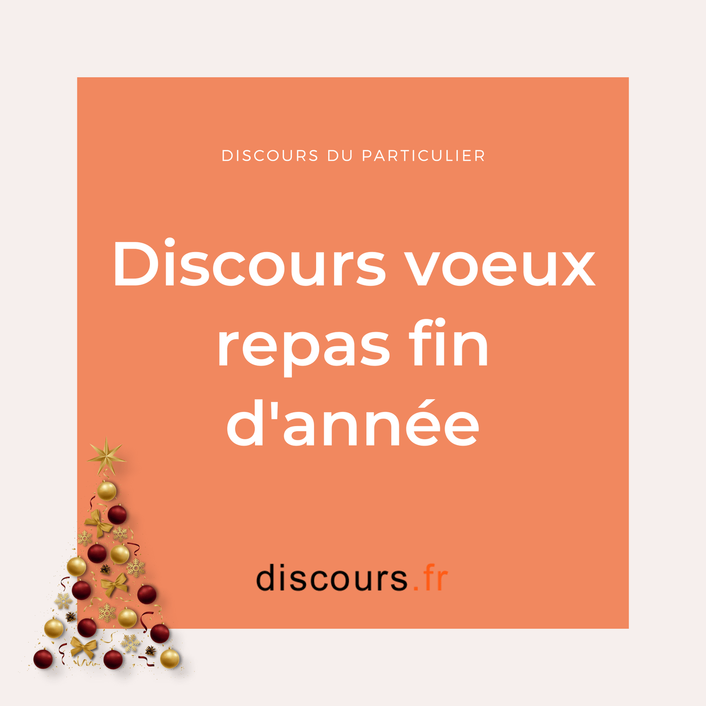 discours de voeux pour repas de fin d'année en famille