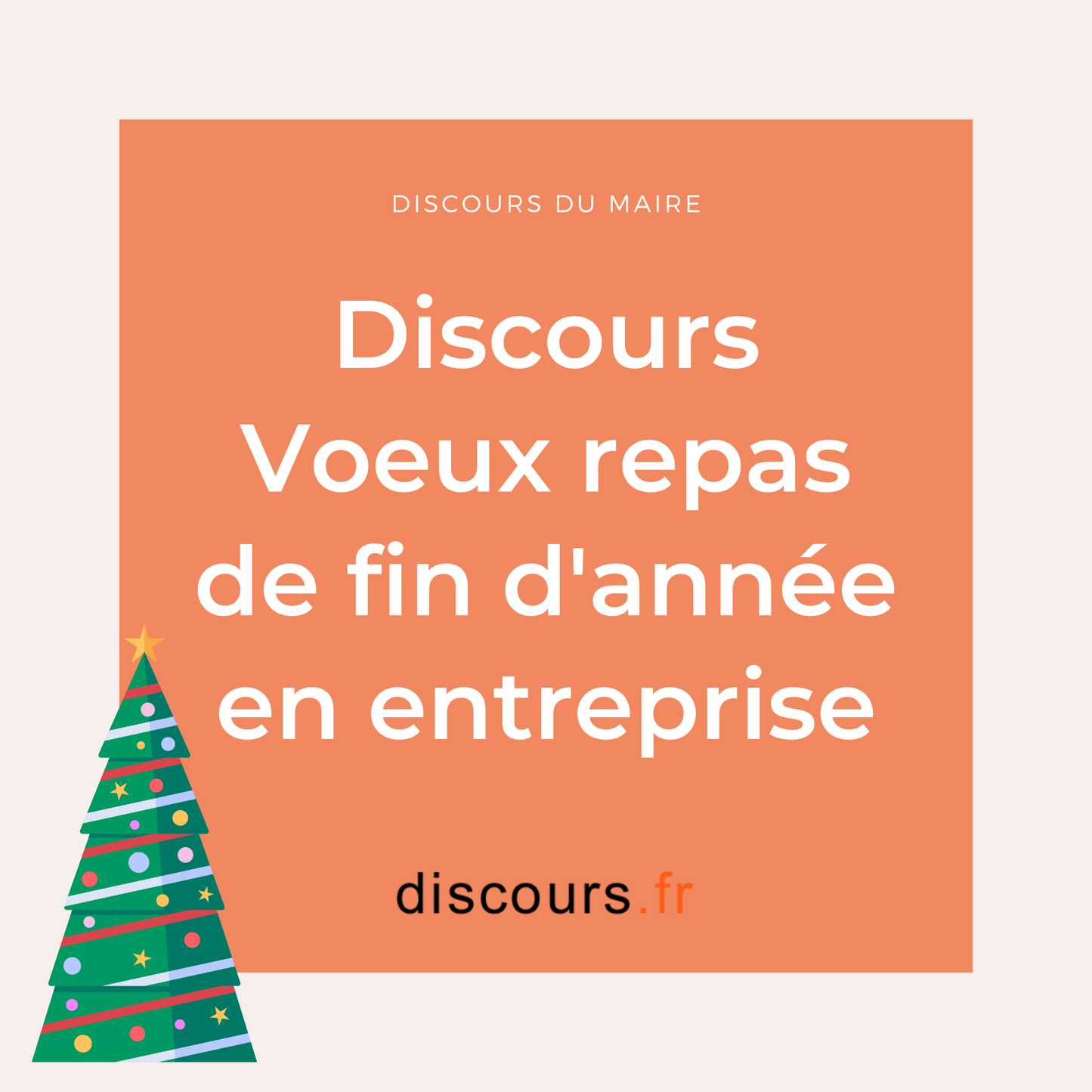 discours de voeux en entreprise pour repas de fin d'année