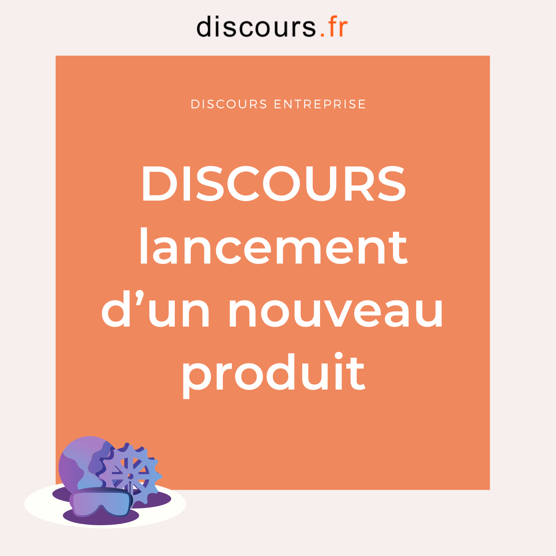 discours lancement nouveau produit dirigeant entreprise