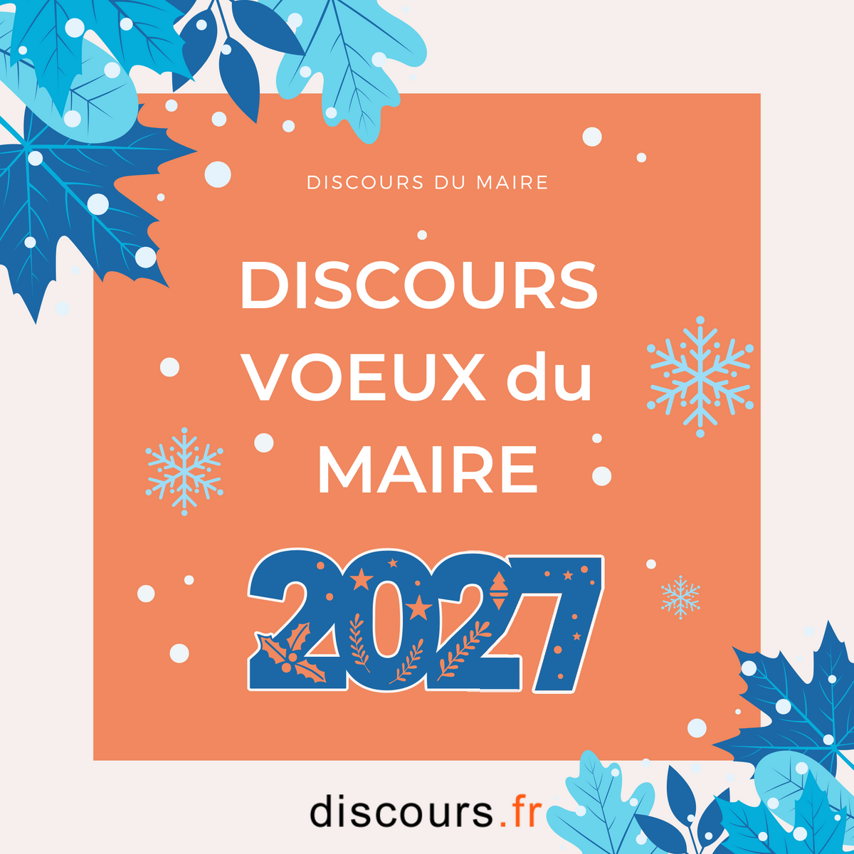 discours de voeux du maire 227