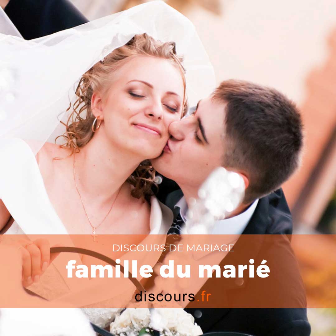 discours Pack Illimité - Famille du marié